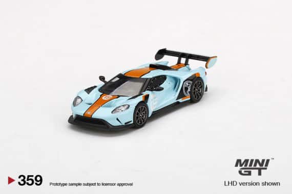 MINI GT 1/64 No.359 Ford GT MK II #002 Blue/Orange LHD MGT00359-L