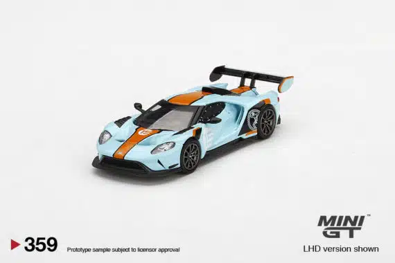 MINI GT 1/64 No.359 Ford GT MK II #002 Blue/Orange LHD MGT00359-L