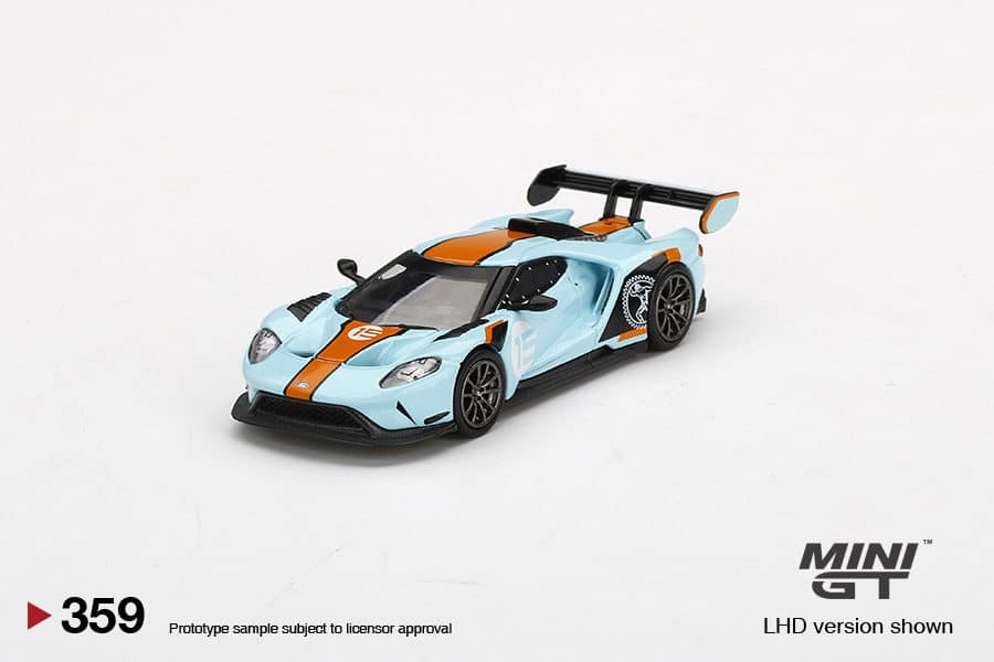 MINI GT 1/64 No.359 Ford GT MK II #002 Blue/Orange LHD MGT00359-L
