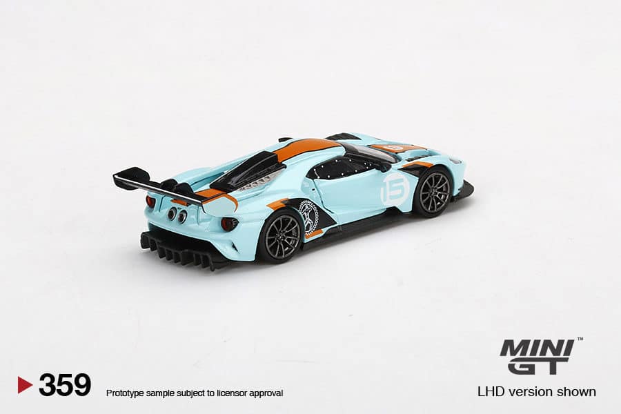 MINI GT 1/64 No.359 Ford GT MK II #002 Blue/Orange LHD MGT00359-L