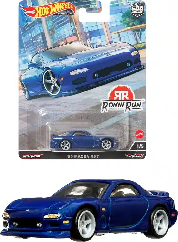 Hot Wheels Premium Car Culture Ronin Run '95 Mazda RX7 HCK13