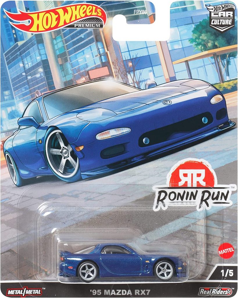 Hot Wheels Premium Car Culture Ronin Run '95 Mazda RX7 HCK13