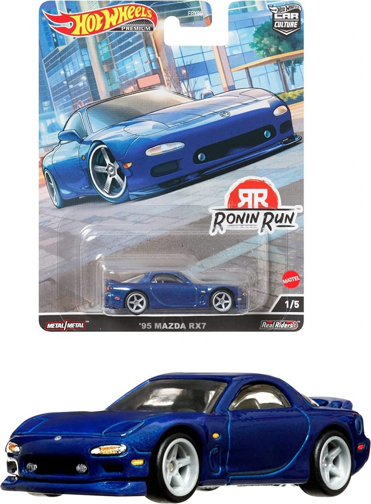 Hot Wheels Premium Car Culture Ronin Run '95 Mazda RX7 HCK13
