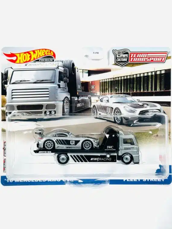 Hot Wheels Premium Car Culture Team Transport '16 Mercedes-AMG GT3 Fleet Street HCR39