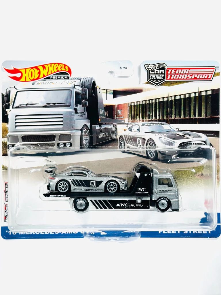 Hot Wheels Premium Car Culture Team Transport '16 Mercedes-AMG GT3 Fleet Street HCR39