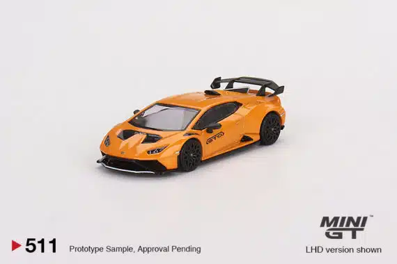 MINI GT No.511 Lamborghini Huracán STO  Arancio Borealis MGT00511-R