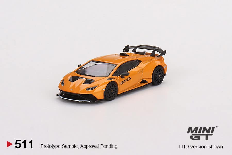 MINI GT No.511 Lamborghini Huracán STO  Arancio Borealis MGT00511-R