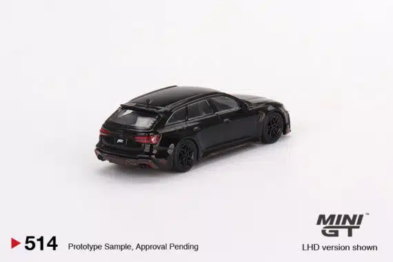 MINI GT No.514 ABT Audi RS6 Johann Abt Signature Edition Black MGT00514-L