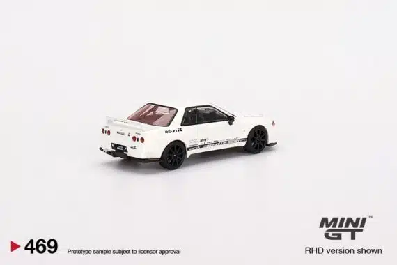 MINI GT 1/64 No.469 Top Secret Nissan Skyline GT-R VR32 White RHD MGT00469-R