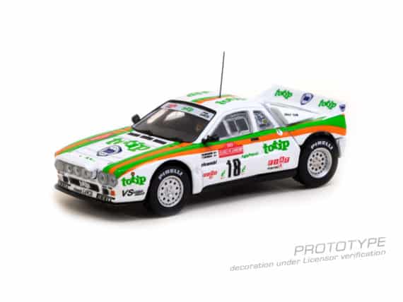 Tarmac Works 1/64 HOBBY64 Lancia 037 Rally Rallye Sanremo 1983 M.Biasion / T.Siviero