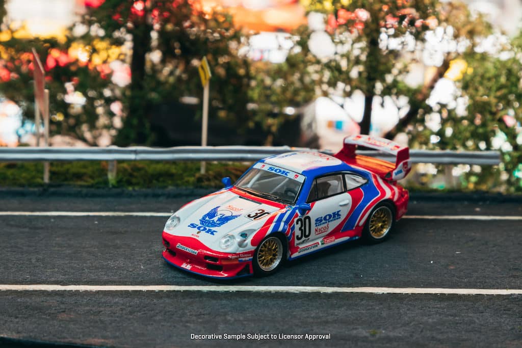Tarmac Works 1/64 COLLAB64 Porsche 911 GT2 Sohgo-Keibi #30