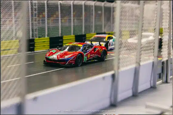 Tarmac Works 1/64 HOBBY64 Ferrari 488 GTE 24h of Le Mans 2020 M. Molina