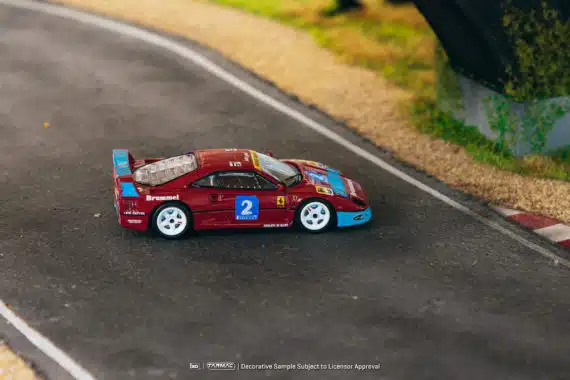 Tarmac Works 1/64 HOBBY64 Ferrari F40 GT Italian GT Championship 1992 Pierre-Alexandre Popoff