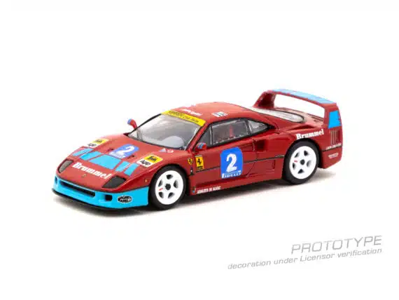 Tarmac Works 1/64 HOBBY64 Ferrari F40 GT Italian GT Championship 1992 Pierre-Alexandre Popoff