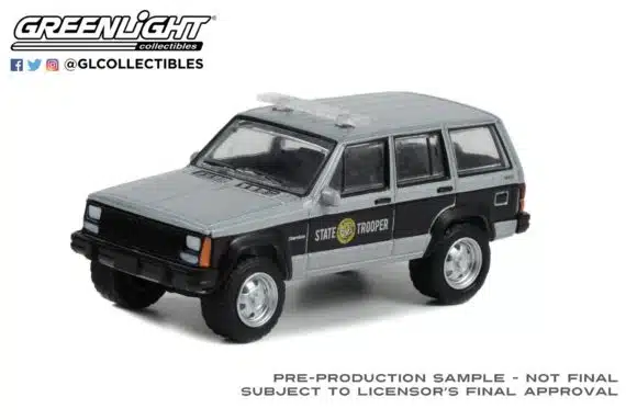 Greenlight 1/64 Hot Pursuit Series 43 - 1995 Jeep Cherokee 43010-D