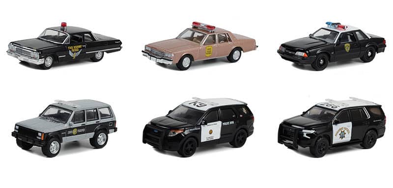 Greenlight 1/64 Hot Pursuit Series 43 - 2015 Ford Police Interceptor Utility 43010-E