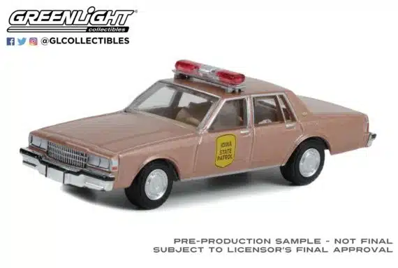 Greenlight 1/64 Hot Pursuit Series 43 - 1987 Chevrolet Caprice 43010-B