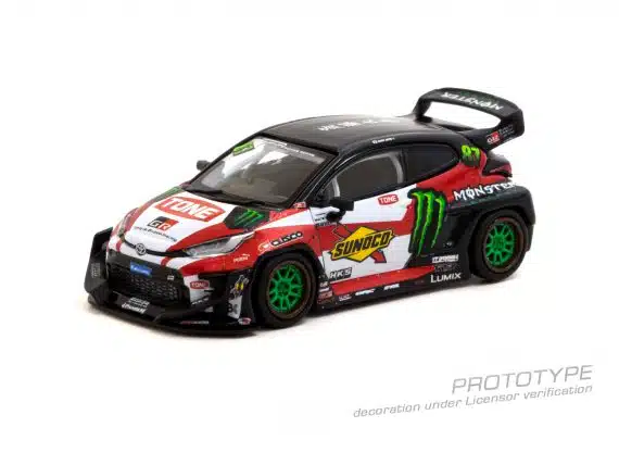 Tarmac Works 1/64 HOBBY64 Pandem Yaris Drift T64-080-MON