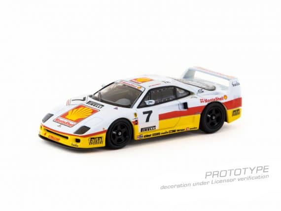 Tarmac Works 1/64 HOBBY64 Ferrari F40 GT Italian GT Championship 1993 Marco Brand