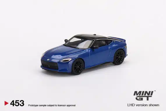 MINI GT No.452 Nissan Z Performance 2023 Seiran Blue LHD MGT00453-L