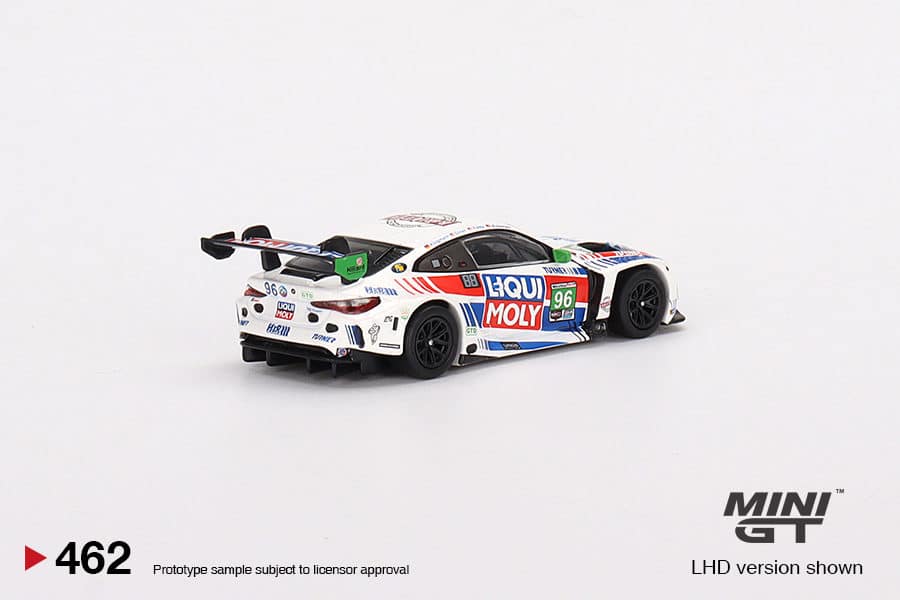 MINI GT No.462 BMW M4 GT3 #96 Turner Motorsports 2022 IMSA Daytona 24 Hrs LHD MGT00462-L