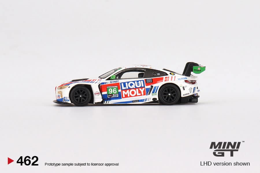 MINI GT No.462 BMW M4 GT3 #96 Turner Motorsports 2022 IMSA Daytona 24 Hrs LHD MGT00462-L