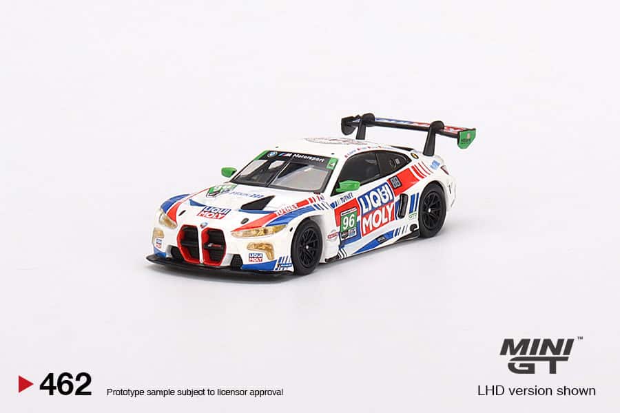 MINI GT No.462 BMW M4 GT3 #96 Turner Motorsports 2022 IMSA Daytona 24 Hrs LHD MGT00462-L