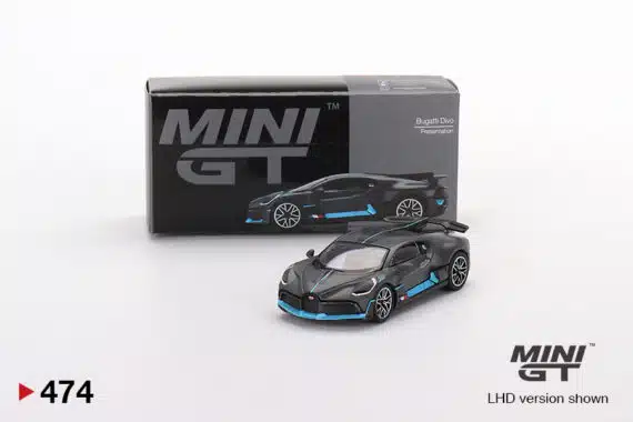 MINI GT No.474 Bugatti Divo Presentation LHD MGT00474-L