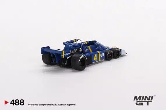 MINI GT No.488 Tyrrell P34 #4 1976 Spanish GP MGT00488