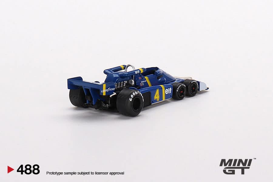 MINI GT No.488 Tyrrell P34 #4 1976 Spanish GP MGT00488