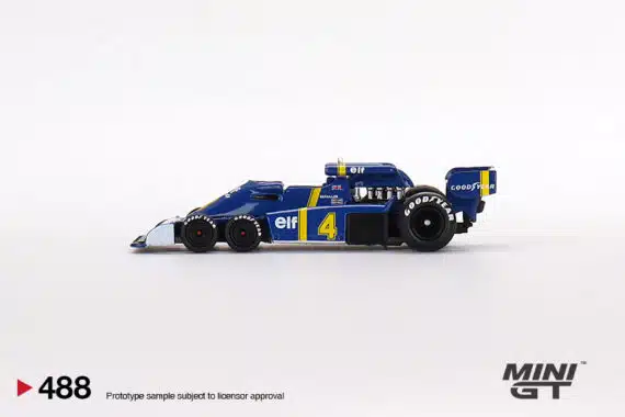 MINI GT No.488 Tyrrell P34 #4 1976 Spanish GP MGT00488