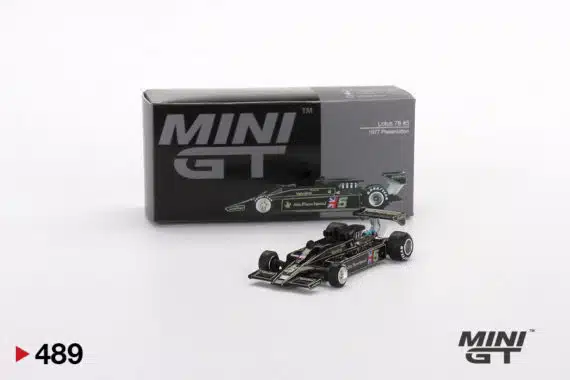 MINI GT No.489 Lotus 78 #5 1977 Presentation MGT00489
