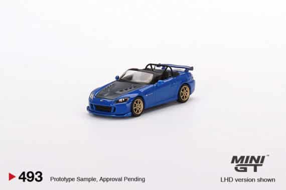 MINI GT No.493 Honda S2000 (AP2) Mugen Monte Carlo Blue Pearl RHD MGT00493-R