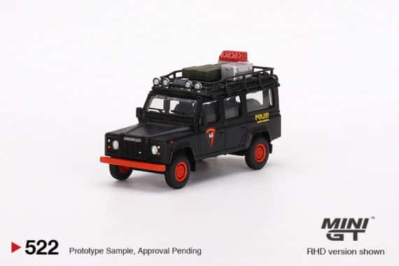 MINI GT No.522 Land Rover Defender 110 Mobile Brigade Corps (KORPS BRIMOB) - EMS Exclusive MGT00522-R