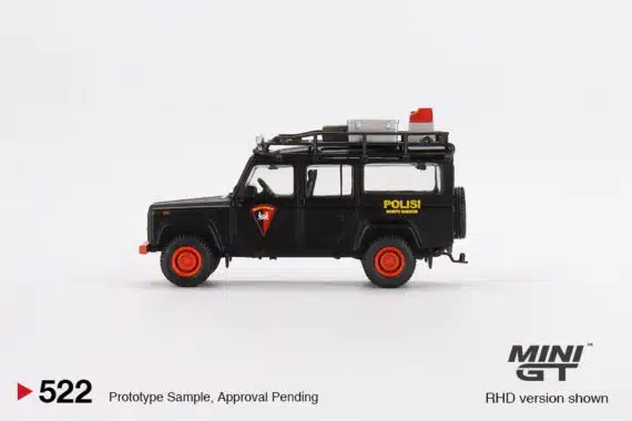 MINI GT No.522 Land Rover Defender 110 Mobile Brigade Corps (KORPS BRIMOB) - EMS Exclusive MGT00522-R