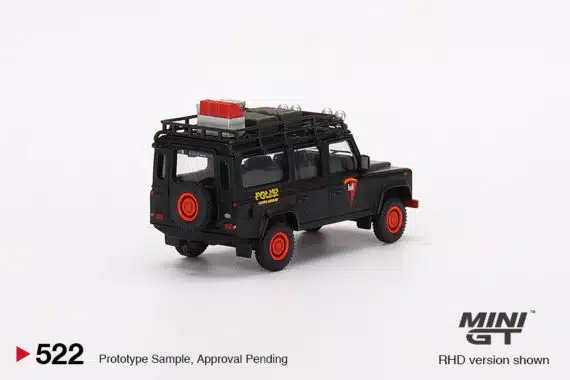 MINI GT No.522 Land Rover Defender 110 Mobile Brigade Corps (KORPS BRIMOB) - EMS Exclusive MGT00522-R