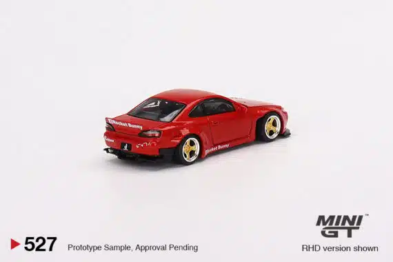 MINI GT No.527 Nissan Silvia (S15) Rocket Bunny Red RHD MGT00527-R