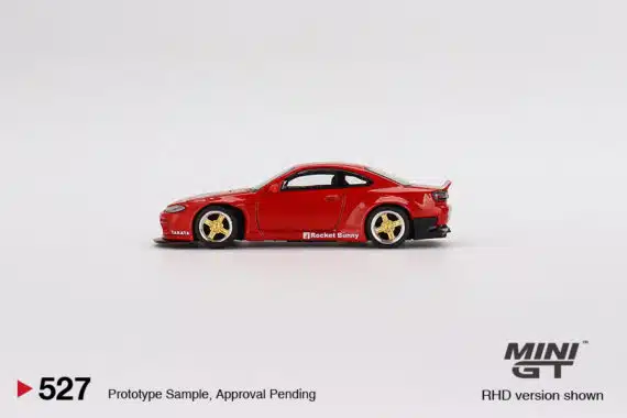 MINI GT No.527 Nissan Silvia (S15) Rocket Bunny Red RHD MGT00527-R