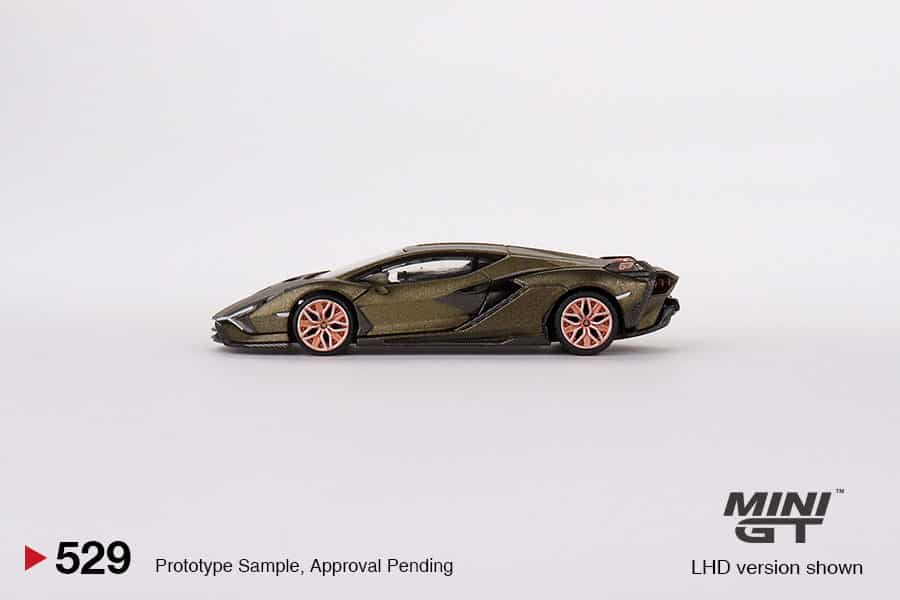 MINI GT No.529 Lamborghini Sián FKP 37 Presentation LHD MGT00529-L