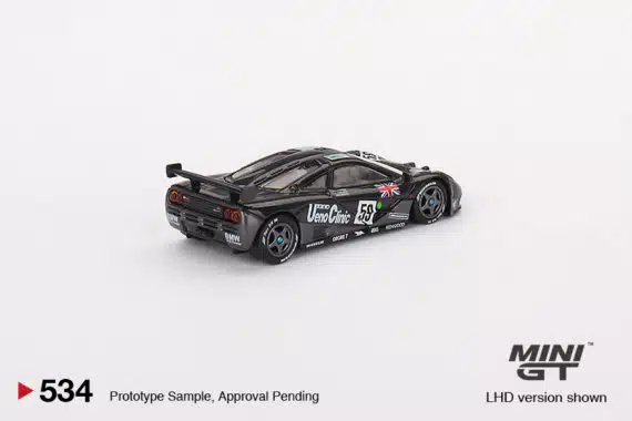 MINI GT No.534 McLaren F1 GTR #59 1995 Le Mans 24Hr Winner LHD MGT00534-L
