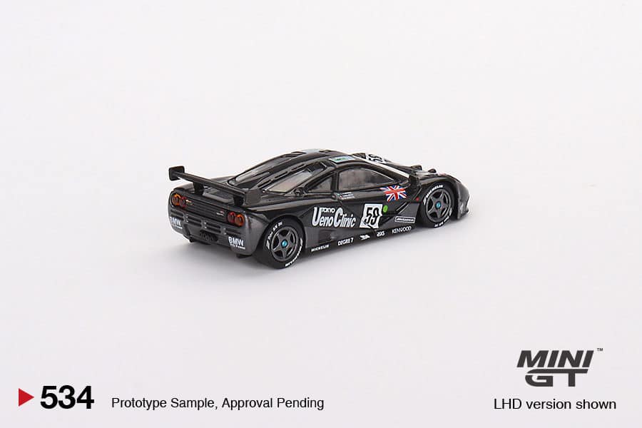 MINI GT No.534 McLaren F1 GTR #59 1995 Le Mans 24Hr Winner LHD MGT00534-L