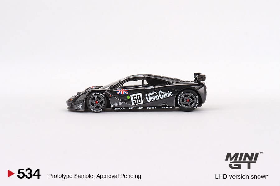 MINI GT No.534 McLaren F1 GTR #59 1995 Le Mans 24Hr Winner LHD MGT00534-L
