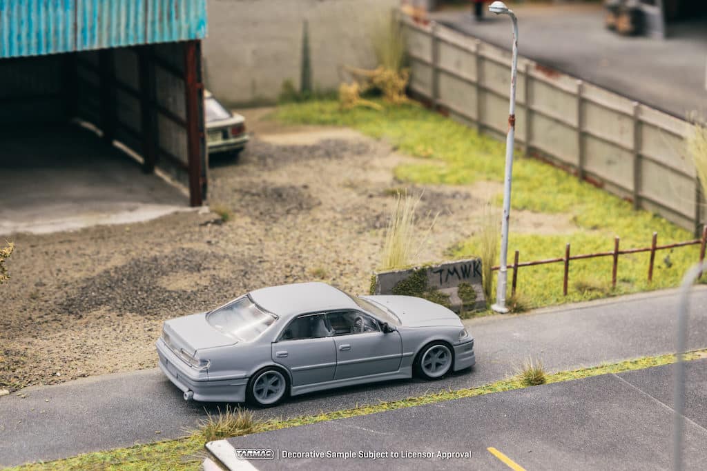 Tarmac Works 1/64 GLOBAL64 VERTEX Toyota Mark II JZX100 Dark Green Metallic