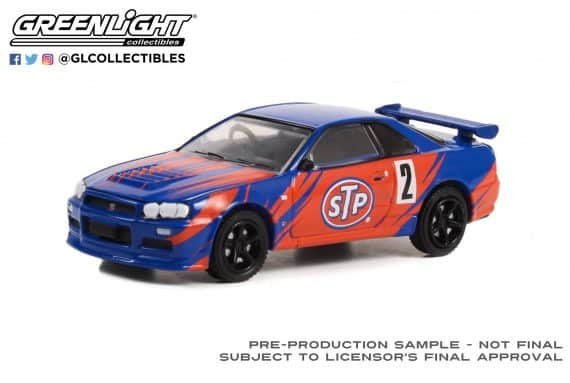 Greenlight 1/64 Running On Empty Series 15 - 2002 Nissan Skyline GT-R 41150-D