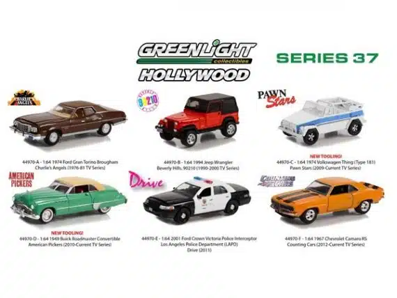 Greenlight 1/64 Hollywood Series 37 - Counting Cars 1967 Chevrolet Camaro RS 44970-F