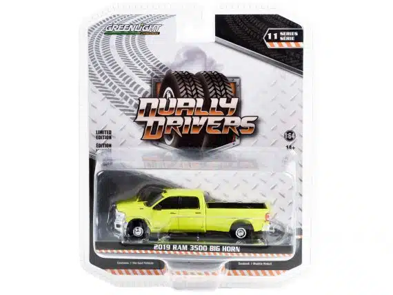 Greenlight 1/64 Dually Drivers Series 11 - 2019 RAM 3500 Big Horn 46110-E