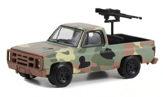 Greenlight 1/64 Battalion 64 Series 3 - 1984 Chevrolet M1009 CUCV 61030-E