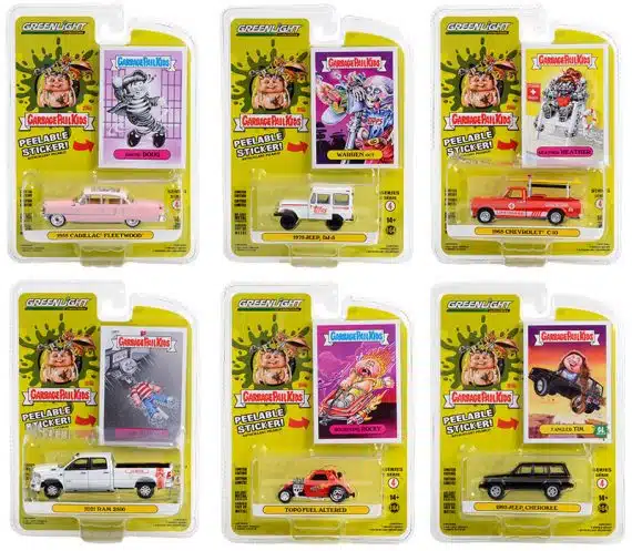 Greenlight 1/64 Garbage Pail Kids Series 4 - 1955 Cadillac Fleetwood 54070-A