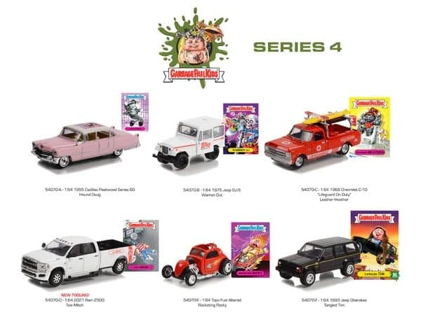 Greenlight 1/64 Garbage Pail Kids Series 4 - 1968 Chevrolet C-10 54070-C