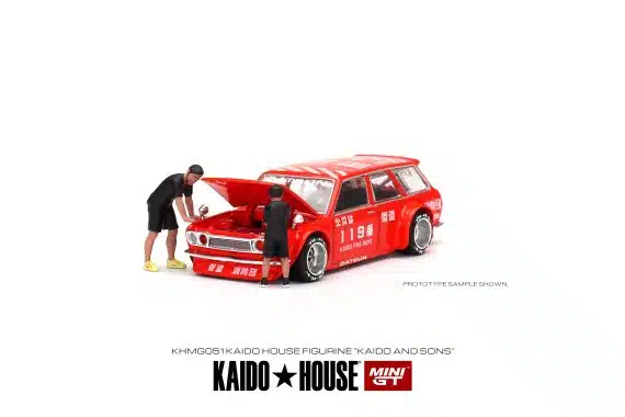 MINI GT No.051 Kaido★House x MINI GT Figure Kaido & Sons KHMG051